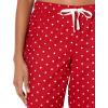 imageAmazon Essentials Womens Flannel Pajama Sleep PantRed White Dots