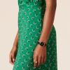 imageAmazon Essentials Womens Georgette Midi Length SkirtGreen Floral