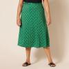 imageAmazon Essentials Womens Georgette Midi Length SkirtGreen Floral