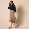 imageAmazon Essentials Womens Georgette Midi Length SkirtTaupe Leopard