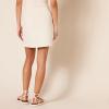 imageAmazon Essentials Womens Ponte PullOn Mini Length ALine SkirtBeige