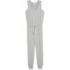 imageAmazon Essentials Womens Studio Terry Jumpsuit Available in Plus SizeLight Grey Heather