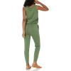 imageAmazon Essentials Womens Studio Terry Jumpsuit Available in Plus SizeMilitary Green