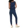 imageAmazon Essentials Womens Studio Terry Jumpsuit Available in Plus SizeNavy