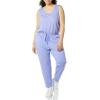 imageAmazon Essentials Womens Studio Terry Jumpsuit Available in Plus SizeSoft Violet