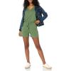 imageAmazon Essentials Womens Studio Terry RomperMilitary Green