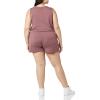 imageAmazon Essentials Womens Studio Terry RomperPlum