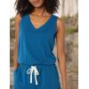 imageAmazon Essentials Womens Studio Terry RomperTeal Blue