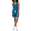 imageAmazon Essentials Womens Studio Terry RomperTeal Blue