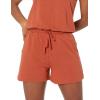 imageAmazon Essentials Womens Studio Terry RomperTerracotta