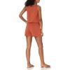 imageAmazon Essentials Womens Studio Terry RomperTerracotta