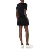 imageAmazon Essentials Womens Supersoft Terry ShortSleeve VNeck Romper Previously Daily RitualBlack