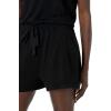 imageAmazon Essentials Womens Supersoft Terry ShortSleeve VNeck Romper Previously Daily RitualBlack