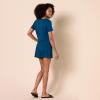 imageAmazon Essentials Womens Supersoft Terry ShortSleeve VNeck Romper Previously Daily RitualDeep Blue
