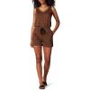 imageAmazon Essentials Womens Studio Terry RomperBlack Brown Animal Print