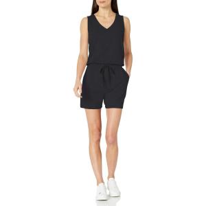 imageAmazon Essentials Womens Studio Terry RomperBlack