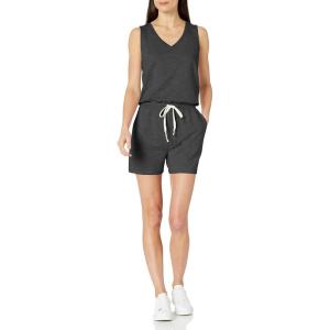 imageAmazon Essentials Womens Studio Terry RomperCharcoal Heather