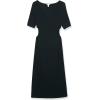 imageAmazon Essentials Womens Fine Rib Side CutOut Dress Previously Daily RitualBlack