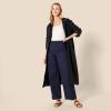 imageAmazon Essentials Womens HighRise RegularFit FullLength Cargo Khaki PantNavy
