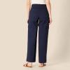 imageAmazon Essentials Womens HighRise RegularFit FullLength Cargo Khaki PantNavy
