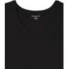 imageAmazon Essentials Womens Regular ShortSleeve VNeck Swing DressBlack