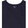 imageAmazon Essentials Womens Regular ShortSleeve VNeck Swing DressNavy