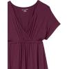 imageAmazon Essentials Womens Surplice Dress Available in Plus SizeBurgundy