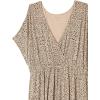 imageAmazon Essentials Womens Surplice Dress Available in Plus SizeLeopard