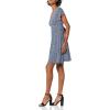 imageAmazon Essentials Womens Surplice Dress Available in Plus SizeNavy Animal Print
