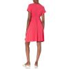 imageAmazon Essentials Womens Surplice Dress Available in Plus SizeRed