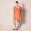 imageAmazon Essentials Womens Surplice Dress Available in Plus SizeRed Floral Print
