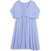 imageAmazon Essentials Womens Surplice Dress Available in Plus SizeSoft Violet