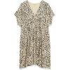 imageAmazon Essentials Womens Surplice Dress Available in Plus SizeTan Animal Print