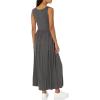 imageAmazon Essentials Womens Tank Waisted Maxi Dress Available in Plus SizeCharcoal Heather