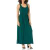 imageAmazon Essentials Womens Tank Waisted Maxi Dress Available in Plus SizeJade Green