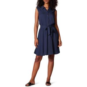 imageAmazon Essentials Womens Sleeveless RelaxedFit Woven Shirt DressNavy