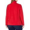 imageAmazon Essentials Womens ClassicFit FullZip Polar Soft Fleece Jacket Available in Plus SizeRed