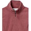 imageAmazon Essentials Womens ClassicFit LongSleeve QuarterZip Polar Fleece Pullover Jacket  Discontinued ColorsBurgundy Heather