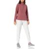 imageAmazon Essentials Womens ClassicFit LongSleeve QuarterZip Polar Fleece Pullover Jacket  Discontinued ColorsBurgundy Heather