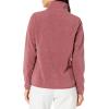 imageAmazon Essentials Womens ClassicFit LongSleeve QuarterZip Polar Fleece Pullover Jacket  Discontinued ColorsBurgundy Heather