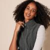 imageAmazon Essentials Womens ClassicFit Sleeveless Polar Soft Fleece Vest Available in Plus SizeCharcoal Heather