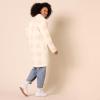 imageAmazon Essentials Womens Oversized Teddy Sherpa Coat Previously GoodthreadsBeige Ivory Buffalo Plaid
