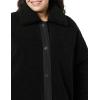 imageAmazon Essentials Womens Oversized Teddy Sherpa Coat Previously GoodthreadsBlack