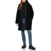 imageAmazon Essentials Womens Oversized Teddy Sherpa Coat Previously GoodthreadsBlack