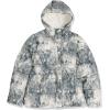 imageAmazon Essentials Womens Heavyweight LongSleeve Hooded Puffer Coat  Discontinued ColorsBlack White Marble Print