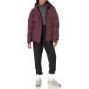 imageAmazon Essentials Womens Heavyweight Quilted LongSleeve Hooded Puffer Coat Available in Plus SizeBurgundy