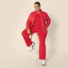 imageAmazon Essentials Womens Lightweight LongSleeve WaterResistant Packable Puffer Jacket Available in Plus SizeBright Poppy Red