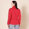 imageAmazon Essentials Womens Lightweight LongSleeve WaterResistant Packable Puffer Jacket Available in Plus SizeBright Poppy Red