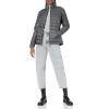 imageAmazon Essentials Womens Lightweight LongSleeve WaterResistant Packable Puffer Jacket Available in Plus SizeCharcoal Heather