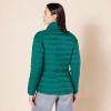 imageAmazon Essentials Womens Lightweight LongSleeve WaterResistant Packable Puffer Jacket Available in Plus SizeDark Emerald Green